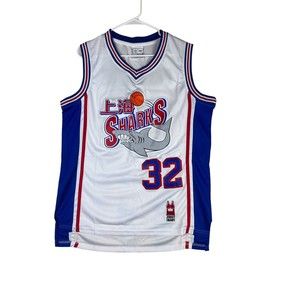 Shanghai Sharks Sewn Jersey Jimmer Fredette #32 Jersey Champs Size Medium